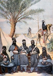 De Tuareg Karavaan in het Winter Velodrome, Parijs, 1894