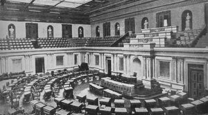 De Senaat van de Verenigde Staten, Washington, 1915 door Unbekannt