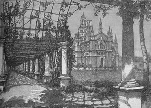 De universiteit, Pavia, 1902