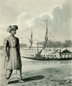 De vloot en de roeiers van de onderkoning, 1813, 1925