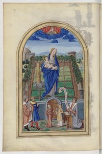 De Maagd Maria. Uit: Chants royaux en l