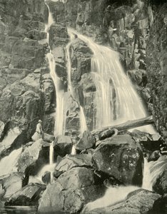 De Wellington Watervallen, Mount Wellington, 1901 door Unbekannt