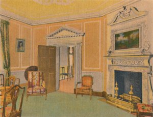 De westelijke salon, 1946 door Unbekannt