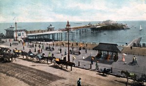 De West Pier, Brighton, ca. 1900s-ca. 1920s door Unbekannt