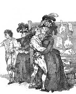 De Westminster Verkiezing, jaren 1780, ca. 1920 door Unbekannt