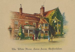 Het Witte Paard, Eaton Socon, Bedfordshire, 1939 door Unbekannt