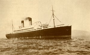 De White Star Liner Doric 16.484 ton door Unbekannt