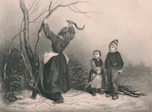 De Houthakkers, ca. 1850 door Unbekannt