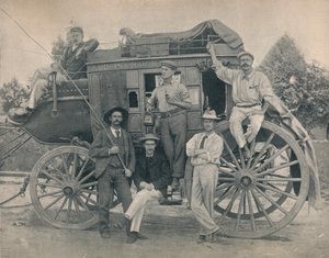 De Zambezi Koets, c1900 door Unbekannt