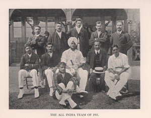 Het all-India cricketteam van 1911 1912 door Unbekannt
