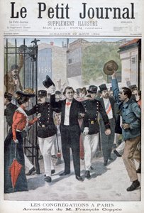 De arrestatie van Francois Coppee, 1902