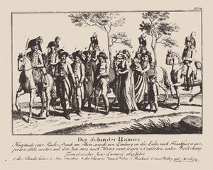 De arrestatie van Schinderhannes, 1802 door Unbekannt