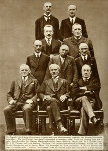 Het kabinet van Ramsay MacDonald, 1931, 1935 door Unbekannt
