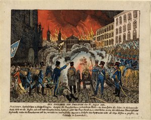 De verovering van Smolensk op 18 augustus 1812