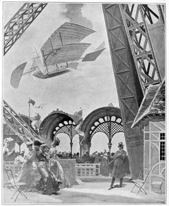De verovering van de lucht bij het Ambigu-Comique, 1900