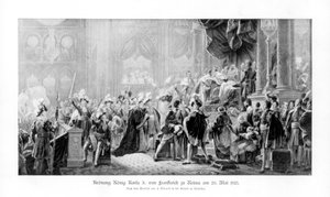 De kroning van koning Karel X van Frankrijk, Reims, 20 mei 1825, 1900
