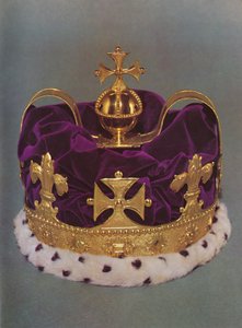 De kroon gemaakt voor de Prins van Wales in 1729, 1953