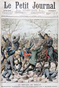 Het vertrek uit Berlijn, 1904 door Unbekannt