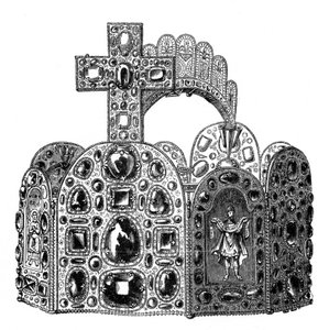 De diadeem van Karel de Grote, 8e eeuw