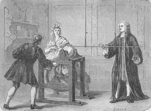 De ontdekking van de Leydenfles, 1745 1894 door Unbekannt