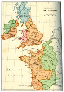 De heerschappijen van de Angevins, 1892 door Unbekannt
