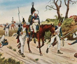 De dubbele slag bij Jena-Auerstedt, 14 oktober 1806, 1936 door Unbekannt