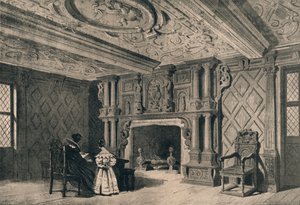 De salon, Park Hall, Shropshire door Unbekannt