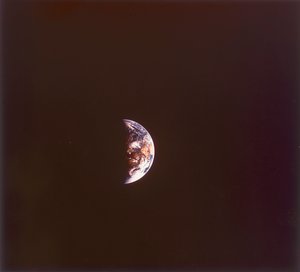 De aarde vanuit de ruimte, 1968 door Unbekannt