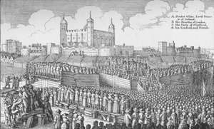 De executie van de Graaf van Strafford op Tower Hill, Londen, 12 mei 1641, 1903