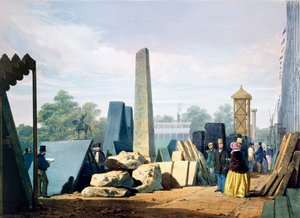 Het exterieur, Grote Tentoonstelling, Hyde Park, Londen door Unbekannt