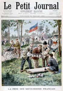 Het feest voor de Eerste Hulp medewerkers, 1901