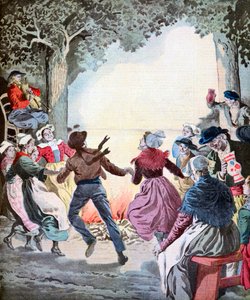 De vuren van Midzomerdag, 1912 door Unbekannt