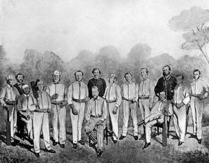 Het eerste Engelse cricketteam dat Australië bezocht, 1861-1862, 1912 door Unbekannt
