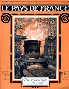 De voorkant van Le Pays de France, 5 augustus 1915 door Unbekannt