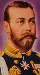 De toekomstige koning George V op zijn bruiloft, 1893 1935