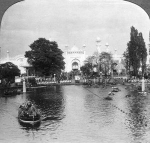 Het Meer bij de British Empire Tentoonstelling, Wembley, Londen door Unbekannt