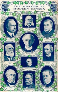 De makers van modern Canada, 1909 door Unbekannt