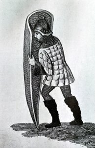 Het militaire wambuis, 15e eeuw, 1910