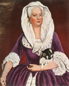 De moeder van Frederik de Grote, 1726, 1936 door Unbekannt