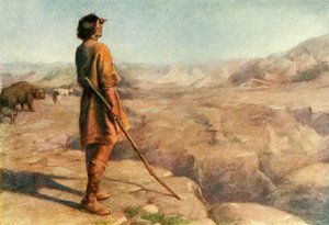 De berg Shar waar Milosh-de-Herder met zijn kuddes verbleef, 1917 door Unbekannt