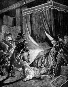 De moord op tsaar Paul I van Rusland, maart 1801, 1882-1884 door Unbekannt
