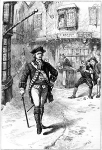 De officier en de kappersjongen, 18e eeuw c1880 door Unbekannt