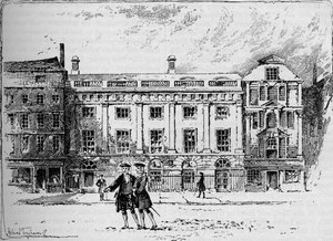 Het oude Oost-Indisch Huis in 1630, 1905 door Unbekannt