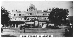 Het paleis van Chattarpur, India, ca. 1925