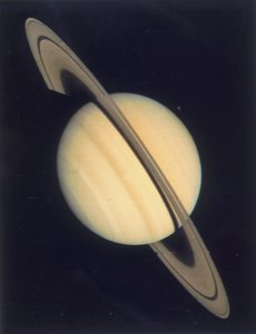 De planeet Saturnus