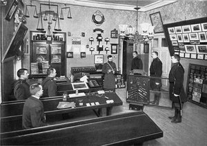De politie rekruten in de politieacademie van Sint-Petersburg, 1903 door Unbekannt
