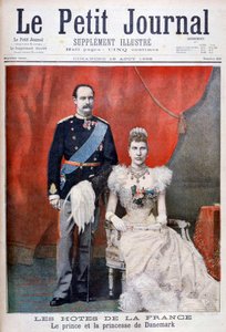 De prins en prinses van Denemarken, 1896