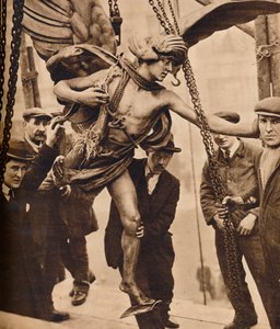 De verwijdering van Eros, 1925, 1938 door Unbekannt