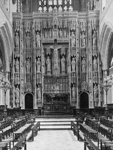 Het altaarstuk van de Winchester Kathedraal, 1924-1926 door Unbekannt