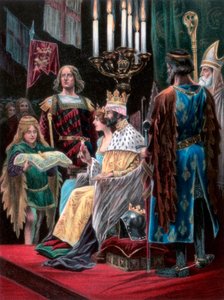 De tweede offerande door Edward II, Westminster, 25 februari 1308, 1902